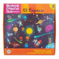 Rompecabezas de 150 Piezas El Espacio Barco de Papel Didáctico