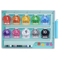 Tablero Magnético de Clasificación: Colores y Números (20x14 cm) - Tableros Didácticos x Mayor