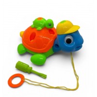 Tortuga Didáctica Didácticos para Armar y Desarmar con Herramientas y Ruedas (18 cm)