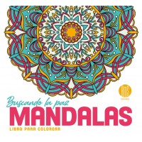 Mandalas  para Colorear Buscando la Paz: (24.5x22 cm - 24 Págs)