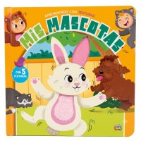 Libro Infantil "Aprendiendo Con Texturas: Mis Mascotas" School Fun - Tapa Dura