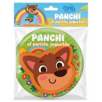 Libro para el Baño Panchi el Perrito Juguetón - Colección Diversión en el Agua - 15x15 cm - 6 páginas